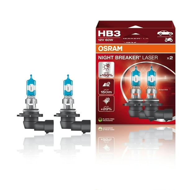 Faro halógeno OSRAM NIGHT BREAKER LASER HB3/9005 12V