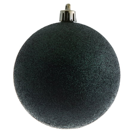 Vickerman 2.4 Midnight Green Glitter Ball Ornament 24 per Bag