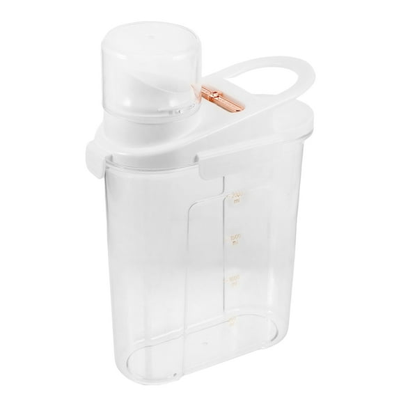 HOMEMAXS Laundry Detergent Dispenser Large Capacity Reusable Empty Laundry Powder Container