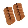thumbnail image 1 of Thinsony Golf Head Covers PU Portable Protector Travel Athlete Golf for Training Brown Large 10 Pcs 1Set, 1 of 6