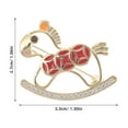 thumbnail image 2 of unbranded De Caballo Dorado Con Y Detalles De Para Y Accesorios, 2 of 6