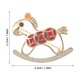 thumbnail image 2 of unbranded De Caballo Dorado Con Y Detalles De Para Y Accesorios, 2 of 6