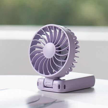 

Study Room with Hanging Rope Mini Hand Fan Mini Desktop Handheld Small Fan USB Charging Portable Silent Folding Neck Hanging