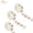 B:3PC, variant on Halloween Sticker Roll 500Pcs 1in 12 Designs Pumpkin Ghost Bat Fall Thanksgiving Self-Adhesive Labels for Party Decor Envelopes Treat Bags(D,1PC)