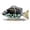 COLOR E, variant on ABPETE Fishing Lures, gill Swimbait - Slow-Sink Glide Bait for Largemouth Bass & Crappie, Lifelike Multi-Joint Lure with Corrosion-Resistant Hooks