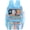 Ligh Blue, variant on Clear Backpack School Backpacks Heavy Duty Large Transparent Backpacks for Stadium Back to School Travel Blue
