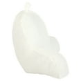 thumbnail image 6 of (2 pack) Mainstays Faux Fur Plush Bedrest Pillow, Specialty Size, Ivory White, 6 of 9