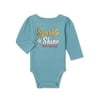 Garanimals Baby & Toddler Girls Long Sleeve Graphic Bodysuit, Sizes 0M-24M