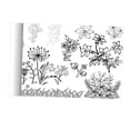 thumbnail image 2 of Libros para colorear Zulema Rollo de papel para colorear 118 * 12 ″ Serie floral, 2 of 8