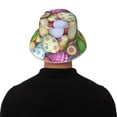 thumbnail image 3 of Balery Colorful Easter Eggs Sun Hats for Men Women Bucket Hat UPF 50+ Buckey Hat Boonie Hat Foldable UV Protection Hiking Beach Fishing Summer, 3 of 9