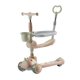 thumbnail image 4 of Patinete para niños, patinete de 3 ruedas, mini patinete de juguete inclinado para dirigir, patinete de 3 ruedas, ruedas iluminadas para niños y niñas Rosa, 4 of 8