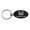 Black, variant on Honda Ridgeline Oval Key Ring (Black)