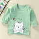 thumbnail image 1 of Conjuntos de pijama de dibujos animados Kawaii para niños y niñas, camiseta de manga larga con pantalones, ropa de dormir para bebés pequeños, ropa de Navidad, novedad, 1 of 4
