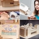 thumbnail image 5 of Paquete de 60 Láminas de Madera Sin Terminar, Tablero Fino de Madera Laminada Encolada para Casas, Aviones, Barcos, Manualidades y Adornos DIY., 5 of 5