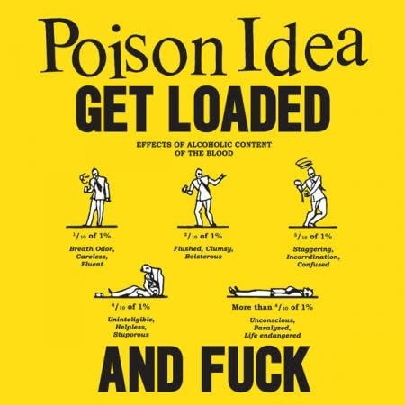Poison Idea - Get Loaded & Fuck - Music & Performance - Vinyl