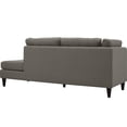 thumbnail image 3 of Modway Empress Upholstered Polyester Fabric Right Facing Chaise in Granite, 3 of 5