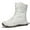 White, variant on Women's Boots Thickened Long Lined Warm High Top Oversized Winter Boots for Comfort and Style
