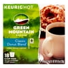 Green Mountain Coffee Light Roast Single Serve for Keurig, Classic Donut Blend, 18 Ct