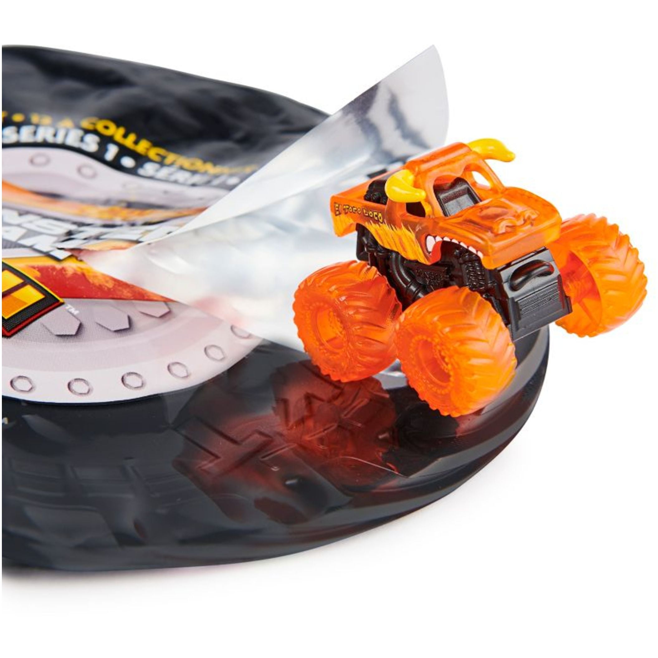 Monster Jam Mystery Mini Truck: Collectable Blind Pack Toys for Kids  (图3)