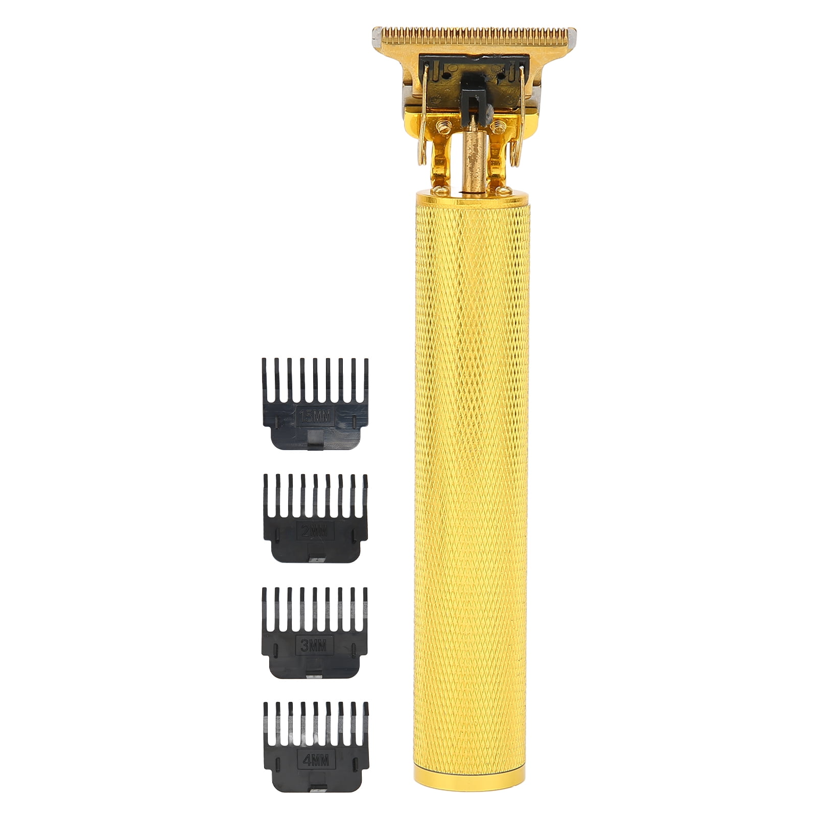 LYUMO Hair Clippers,Hair Trimmer,Electric Hair Trimmer Clipper Professional Hair Shaver Cutting Grooming Kit With 4 Guide Combs For Men Gold