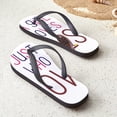 thumbnail image 5 of CafePress - Just A Girl Who Loves Owls Cute Design Flip Flops - Flip Flops, Funny Thong Sandals, Beach Sandals, 5 of 5