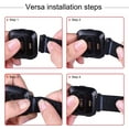 thumbnail image 5 of LEIXIUER Nylon Loop Compatible with Fitbit Sense 2/Sense/Versa 4/Versa 3 Bands for Women Men, Soft Breathable Adjustable Sport Velcro Replacement Strap Wristbands for Fitbit Sense & Sense 2/Versa 3 4, 5 of 8