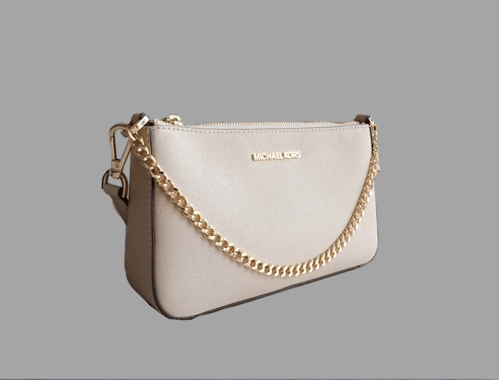 Michael Kors Jet Set Travel Medium Pouchette Crossbody Bag