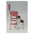 thumbnail image 2 of Cosco Tabouret Rétro avec Tabouret Escabeau en Rouge, 2 of 3
