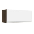 thumbnail image 1 of Cabinet 80 cm 1 sloping door Brown/White,Marron/Gris,80 cm, 1 of 3
