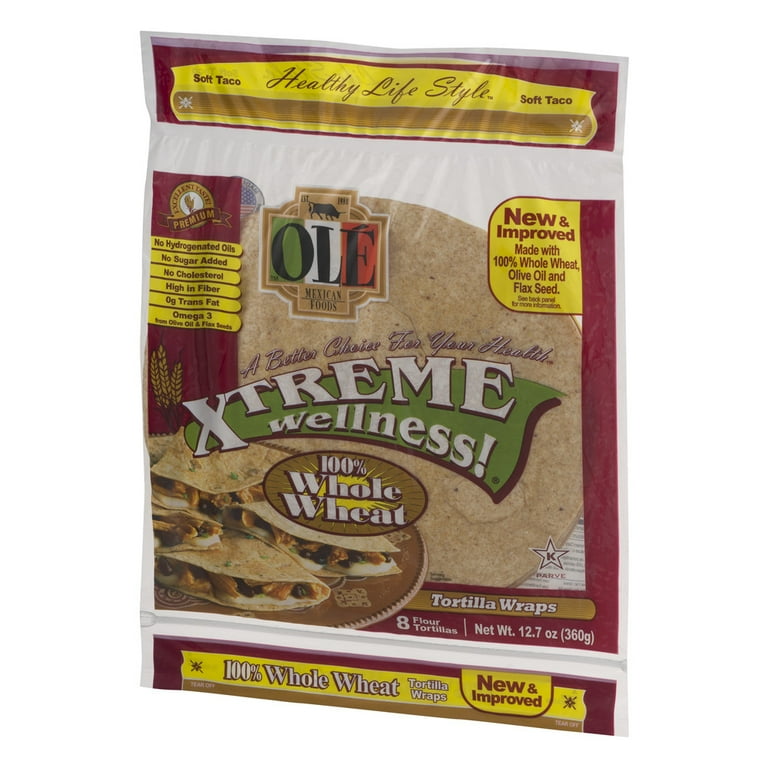 Is Ole Xtreme Wellness Sprouted Whole Grain Tortilla Wraps, 56 OFF