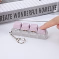 thumbnail image 4 of Keyboard Key Toy Button Keycap Fidget Keychain Decompression Toys(Purple), 4 of 7