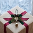 thumbnail image 5 of WDOBM Christmas Decorative Bows, Christmas Bowknot Bells Pendant Hanging Ornament, Christmas Tree Bow, Hanging Christmas Ornaments for Home Decor Indoor, 5 of 8