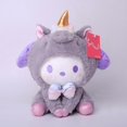 thumbnail image 1 of Bandai-juguetes de Anime Sanriod Kawaii Kuromi Mymelody Cinnamorol, muñeco de peluche suave, almohada de peluche, regalo de Navidad, decoración, 25Cm23cm11 Fivean Toy model, 1 of 2