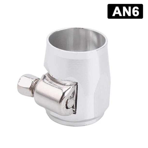 universal AN4/AN6/AN8/AN10 straight hose end clamp fittings JDM style HEX Finishers fuel oil water pipe RS-TC008~1662