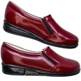 thumbnail image 3 of Zapato de Mujer en Piel Borrego para Pie Diabetico Acojinado Comodo Mocasin Casual Confort Enco Footwear  mod.20 Zapato Piel Borrego confort Color Rojo, 3 of 5
