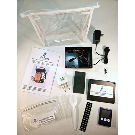 Compact International Colloidal Silver Generator Package by LifeForce Devices