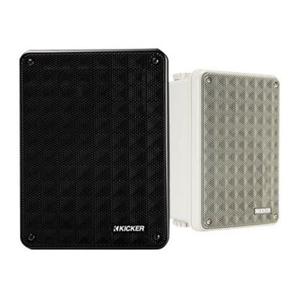 KICKER 46KB6B Outdoor/Indoor 2 Way High Efficiency Mount Speaker System