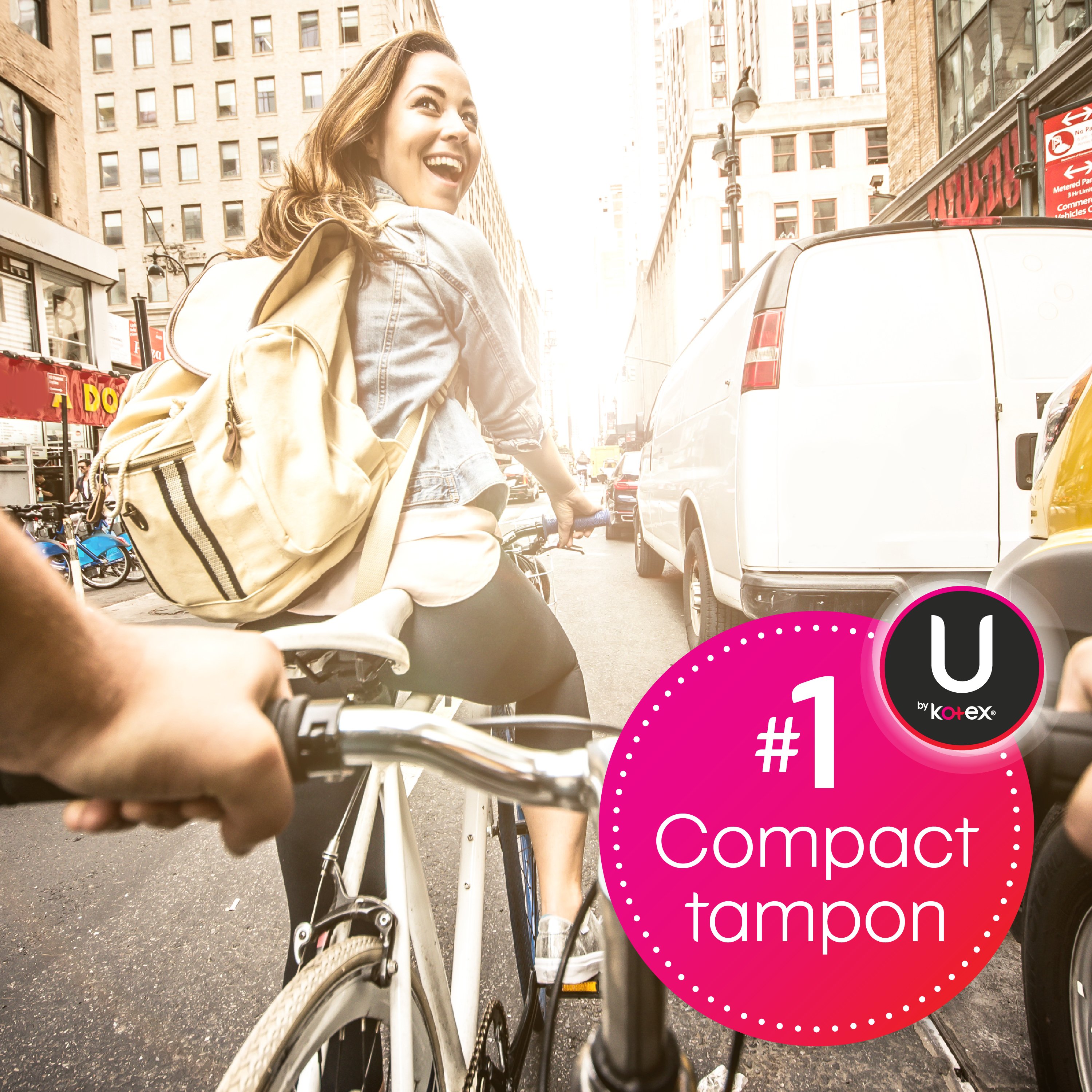 U by Kotex Click Compact Tampons, Multipack, Regular/Super Absorbency, Unscented, 34 Count