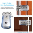 thumbnail image 2 of WAFU HF-018W Serrure Électronique Intelligente WiFi Tuya / Serrure SmartLife Télécommande Invisible Entrée Sans Clé Serrure de Porte en Alliage de Zinc Métal Serrure de Porte Intelligente Déverrouillage via Application iOS Android avec 4 Télécommandes, 2 of 7