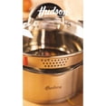 thumbnail image 3 of Olla Acero Inoxidable HUDSON 24cm asas tapa coladora escalas, 3 of 4