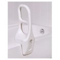 Molded Bathtub Rail Clamp On Bath Tub Grab Bar Handle Bathroom Safety