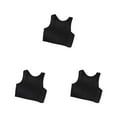 thumbnail image 4 of QualitChoice Polyester Women Compression Vest Adjustable Breathable Summer Vests Black 3Set, 4 of 6