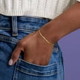 thumbnail image 4 of Pure Collection by Ross-Simons 1.5mm 14kt Yellow Gold Herringbone Bracelet, Women's, Adult, 4 of 6