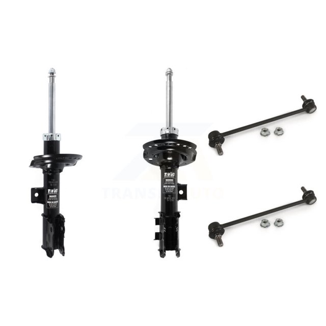 Transit Auto Front Strut and TQ Link Kit for Car Hyundai Elantra Coupe - Left Right Side (Driver Passenger) KSS-105879