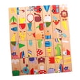 thumbnail image 2 of HILABEE 28Pcs Animal Dominoes Interactive Matching Game for Children Boys Girls Baby, 2 of 9