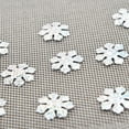 thumbnail image 3 of Giyblacko Christmas Hanging Ornaments 25mm Christmas Cloth Decoration Color Snowflake Christmas 300pc Confetti Rainbow Home Decor, 3 of 4