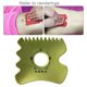 thumbnail image 2 of Tablero de Terapia física hecha a mano Belleza Facial Masajeador facial de cerámica hinchazón Rejante r el tratamiento - verde Sunnimix Tablero de raspado, 2 of 8