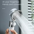 thumbnail image 1 of AMERTEER Booster Shower Head High Pressure Handheld Shower Head   Pressure Water Saving Function Spray Handheld Showerheads  For Dry Skin & Hair, 1 of 7