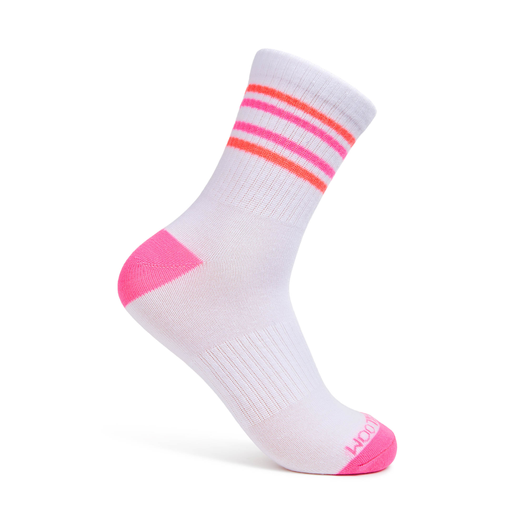 Fruit of the Loom Womens Value Mid Crew Socks, 3-Pack, Sock Sizes 4-10
