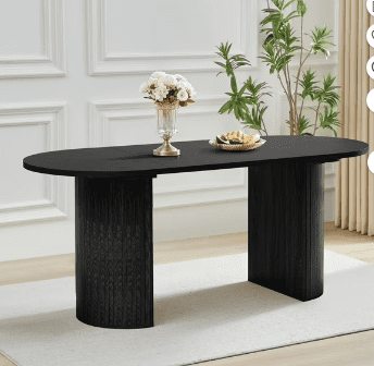 Semi-circular legs-Black
